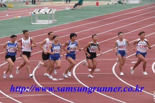 [제84회전국체전]여자일반 5000m 출발 신호와 함께 사진