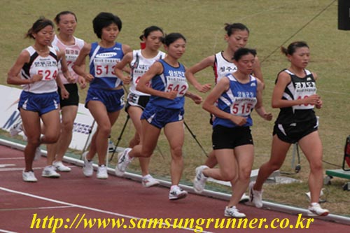 [제84회전국체전]여자일반 5000m 레이스 모습 사진