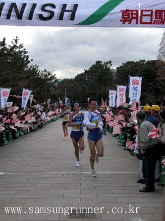 2005 아사히역전경주 골인 사진