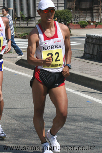 [09일본경보]박칠성, 50km 첫도전! 한국신기록 사진
