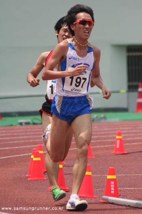 [전국육상선수권] 김영진, 남자 5000m 아쉬운 2위 사진
