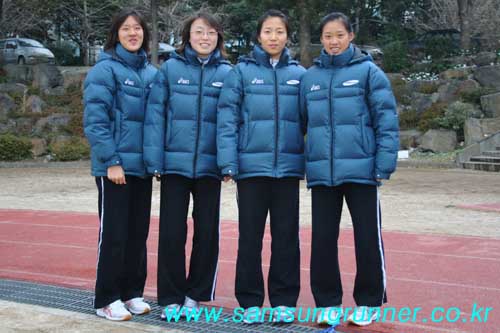 [06동계훈련]여자선수들의 늘씬한(?) 모습 사진