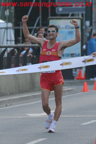 [06세계경보컵]남자20km 우승자 페르난데스 사진