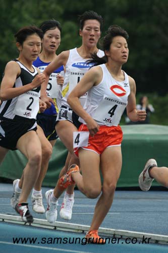 [체육대학경기회] 여자1500m 박호선, 김성은 선수 사진