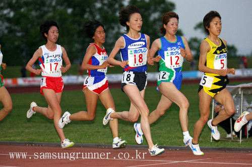 [05일본DC]5000m 한국기록을 수립하는 이은정 사진