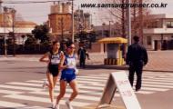 [스포츠조선하프] 10km를 통과하는 선두권의 여자선수들
