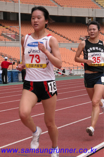 [전국육상]김성은 5000m 1위, 1500m 2위