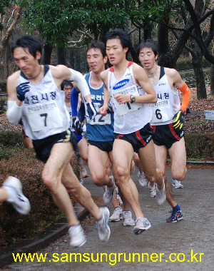 황규환, 실업연맹 크로스컨트리 3위