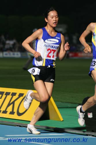 [골든게임 5000m] 김성은 시즌베스트 15분대 진입