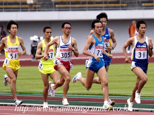 허장규 5000m 한국기록에 2초82차