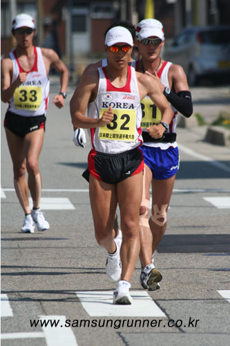 박칠성, 경보50km 한국최고기록 경신