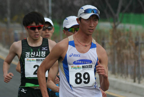 [전국실업육상] 최병광, 남자경보10km 3위