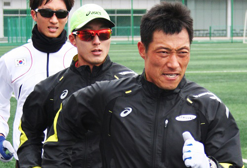 박칠성, 강길동 일본육상선수권 50km경보대회 출전