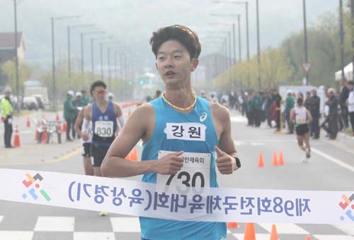 [전국체전] 김현섭, 남자경보20km 우승, 대회10연패