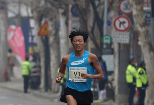 유치웅, 서울국제마라톤 6위