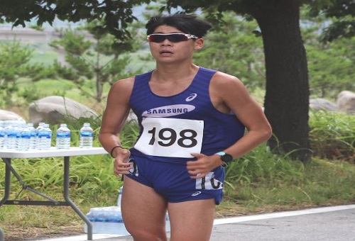 [전국육상선수권] 정현구, 남자경보 20km 첫 출전 3위 입상