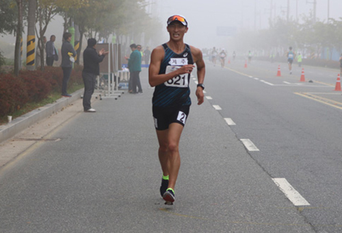[육상단] 전국체육대회 - 남자경보20km 최병광, 대회 첫 우승