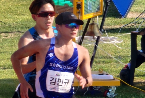 김민규, 2022전국실업육상경기 남자경보 10000m 1위