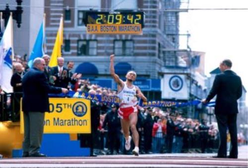 이봉주 선수, 2001년 보스턴 마라톤 우승 !!!