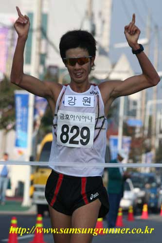 [전국체전]김현섭, 경보20km 대회신