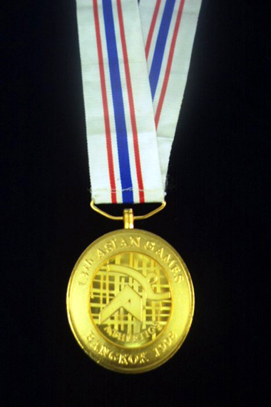 1998년 방콕 아시안게임 금메달 - 뒷면