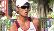 김동영 선수 남자경보50km 한국기록 수립 경기 모습